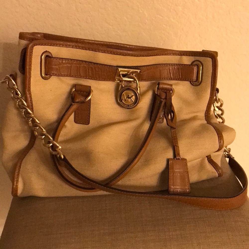 Michael Kors  khaki purse